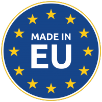 Odznaka wyprodukowano w Unii Europejskiej